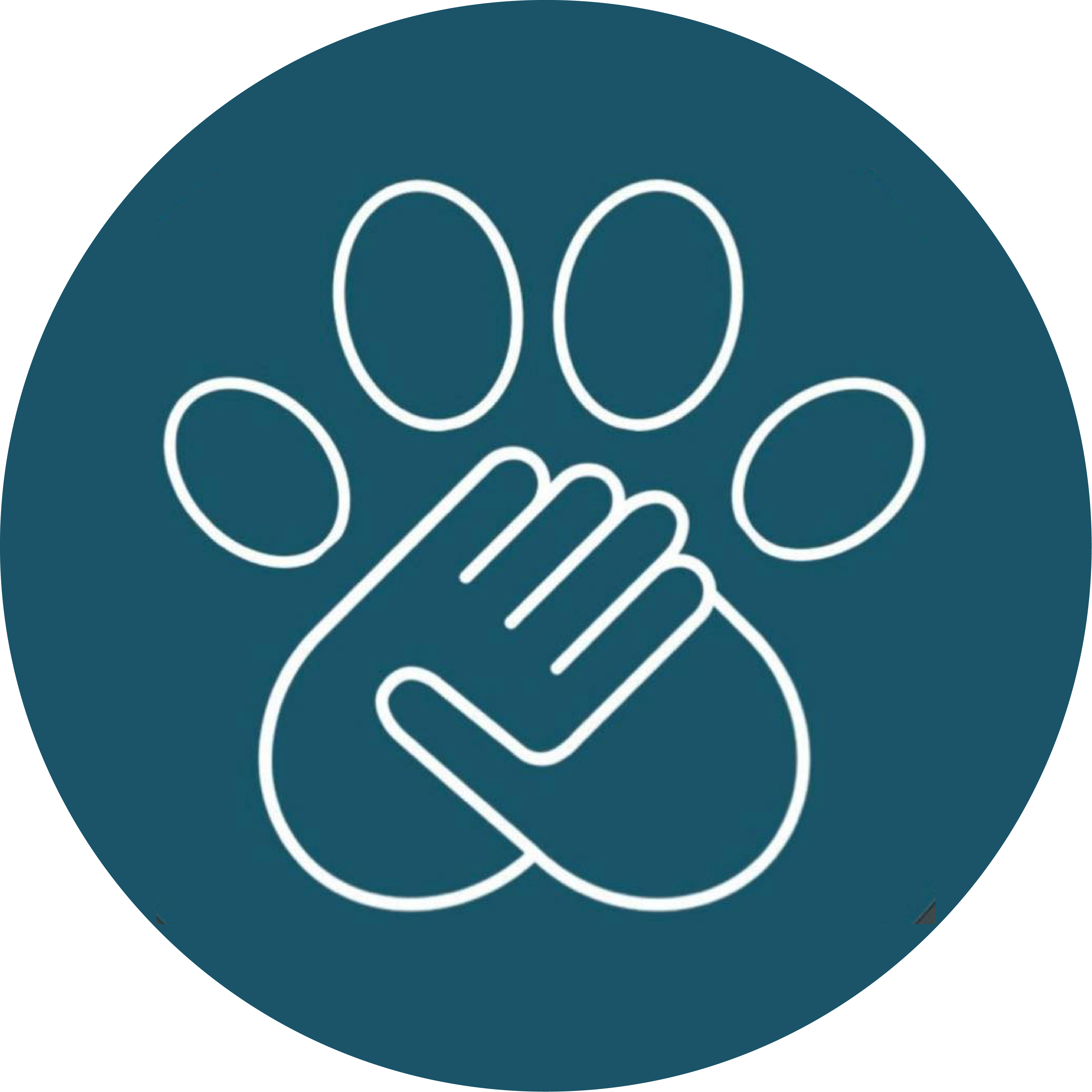 Logo for Paw In Hand Project